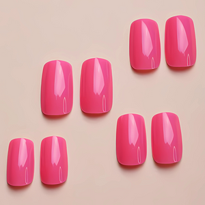 Hot Pink -  Press-On Nails (24PCS)
