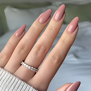 Nude Almond Shaped - Press-On Nails (24PCS)