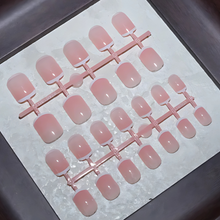 Short Simple French Tip - Press-On Nails (24PCS)