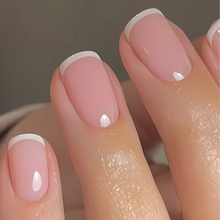 Short Simple French Tip - Press-On Nails (24PCS)