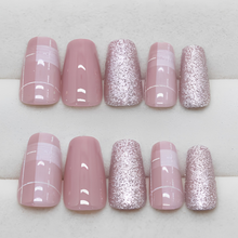 Fine Shimmer Square - Press-On Nails (24PCS)