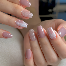 Fine Shimmer Square - Press-On Nails (24PCS)