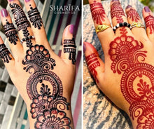 Red - Sharifa Cosmetics Instant Henna Cones