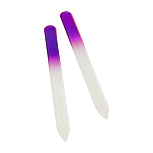 Mini Crystal Nail File - Purple (2pc)