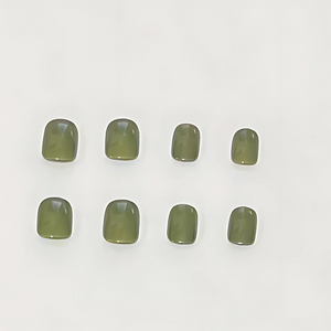 Olive Green - Press-On Nails (24PCS)
