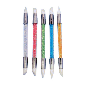 Dual Tipped Silicone Nail Art Tools - 5 pcs