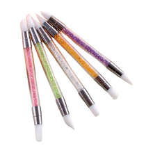 Dual Tipped Silicone Nail Art Tools - 5 pcs