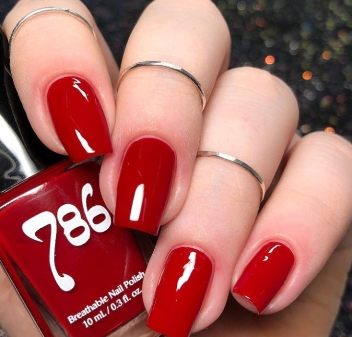 Agra 786 Breathable Halaal Nail Polish Irresistible Cosmetics