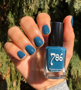 786 Halaal Breathable Nail Polish - Chefchaouen